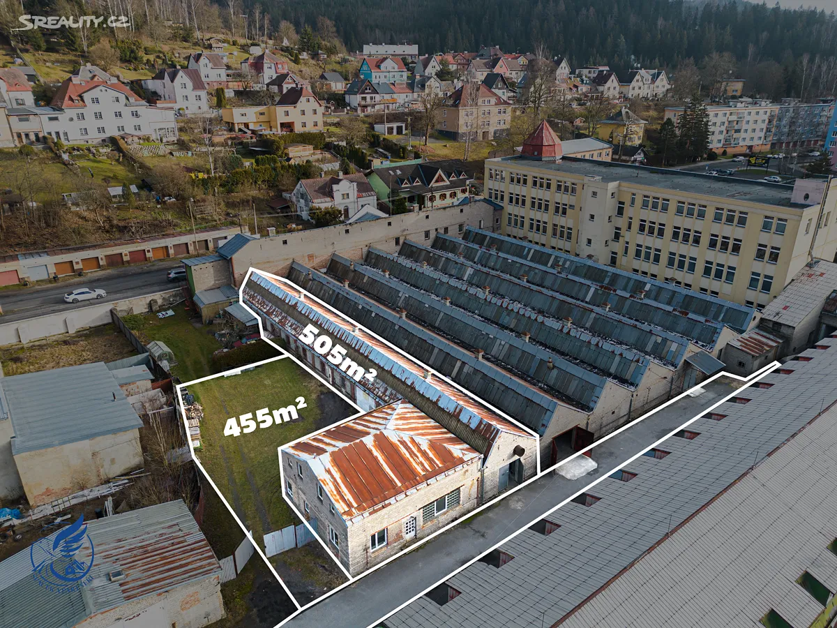 Prodej skladového prostoru 960 m², Kraslice