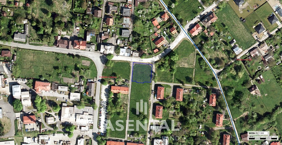 Prodej komerčního pozemku 1164 m² – fotografie 2