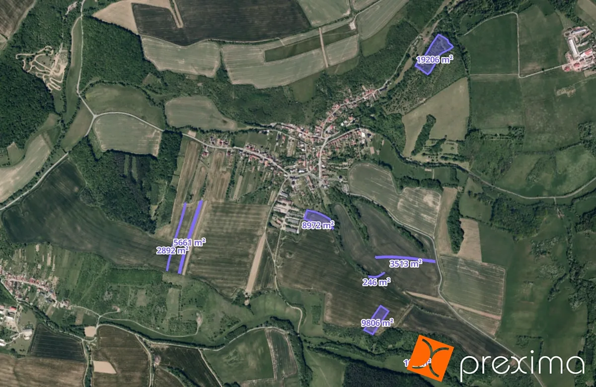 Prodej pole 24591 m²