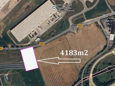 Prodej  komerčního pozemku 4 183 m²