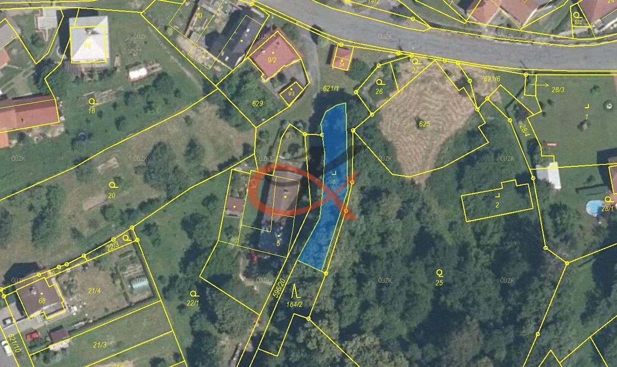 Prodej pozemku 332 m², Kelč – fotka 1 z 3