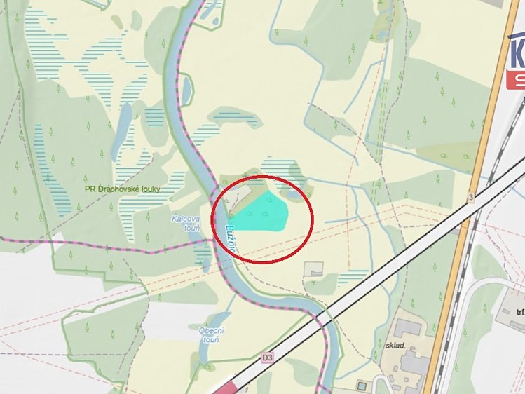 Prodej pozemku, 11 550 m² (2 z 4)