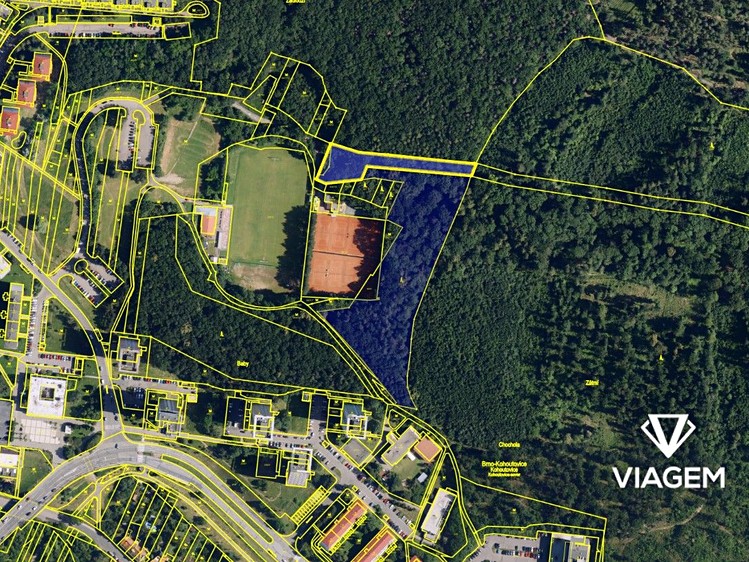 Prodej pozemku, 955 m² (2 z 3)
