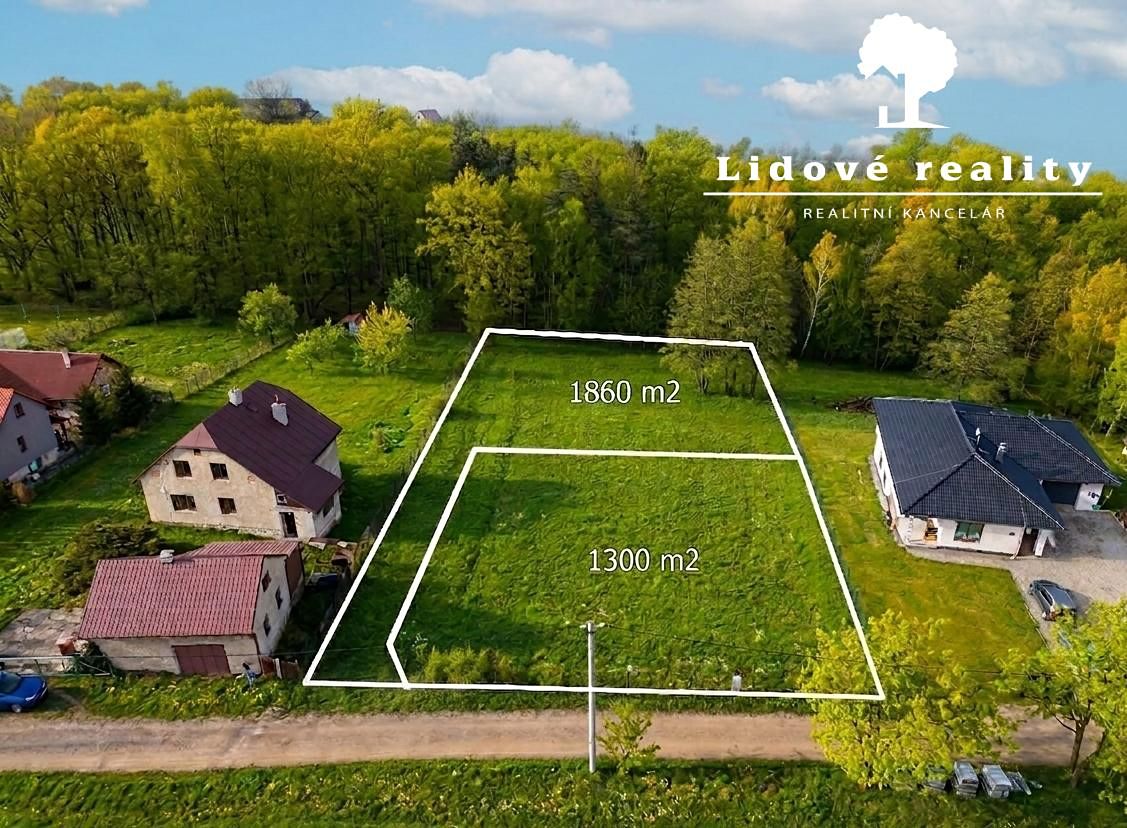 Prodej stavebního pozemku 1860 m² – fotografie 3