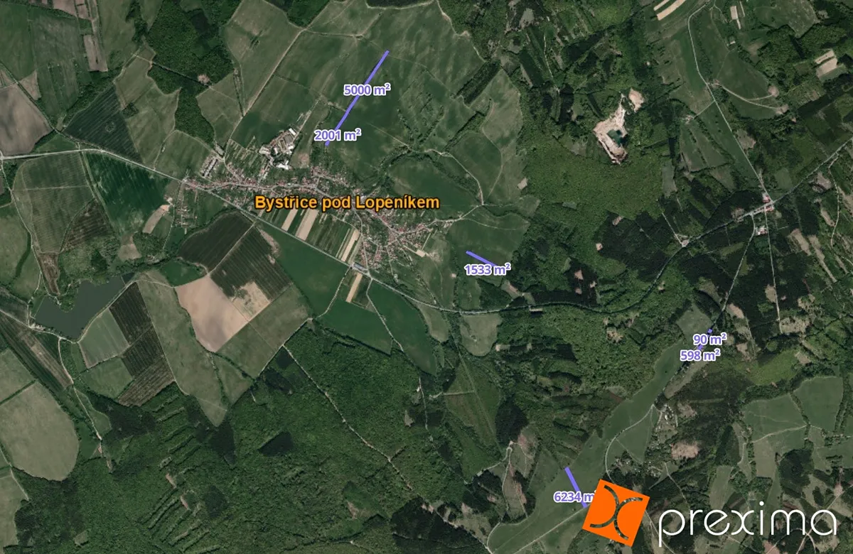 Prodej podílu 1/8 pole 270 m²