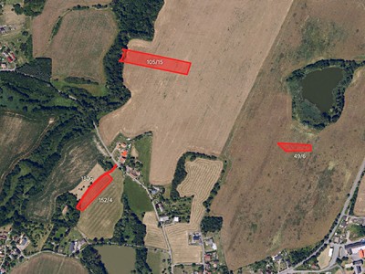 Prodej  pole 14 068 m²