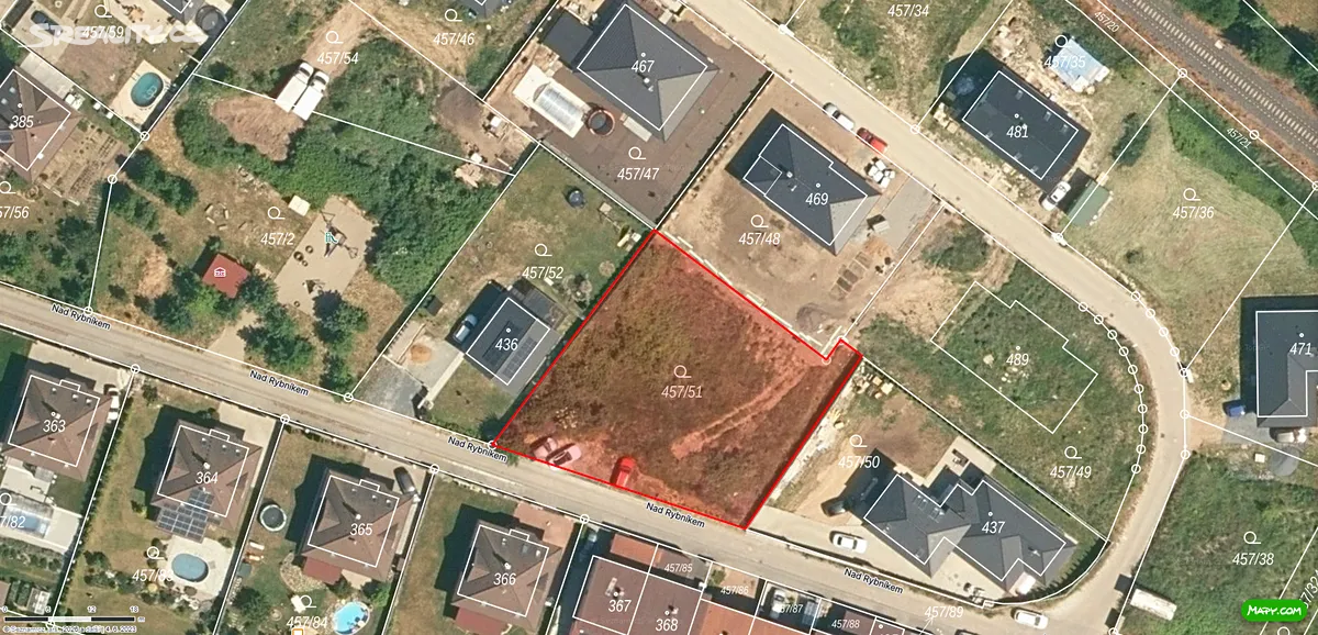 Prodej stavebního pozemku 1105 m², Kralupy nad Vltavou