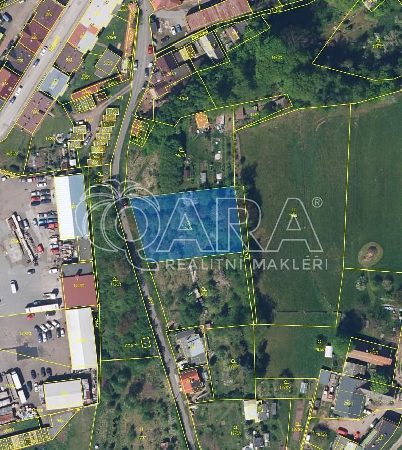 Prodej stavebního pozemku 1649 m²