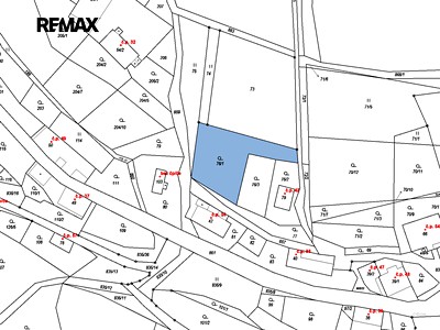 Prodej  stavebního pozemku 941 m²