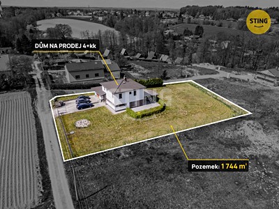 Prodej  rodinného domu 209 m², pozemek 1 744 m² — photo 2