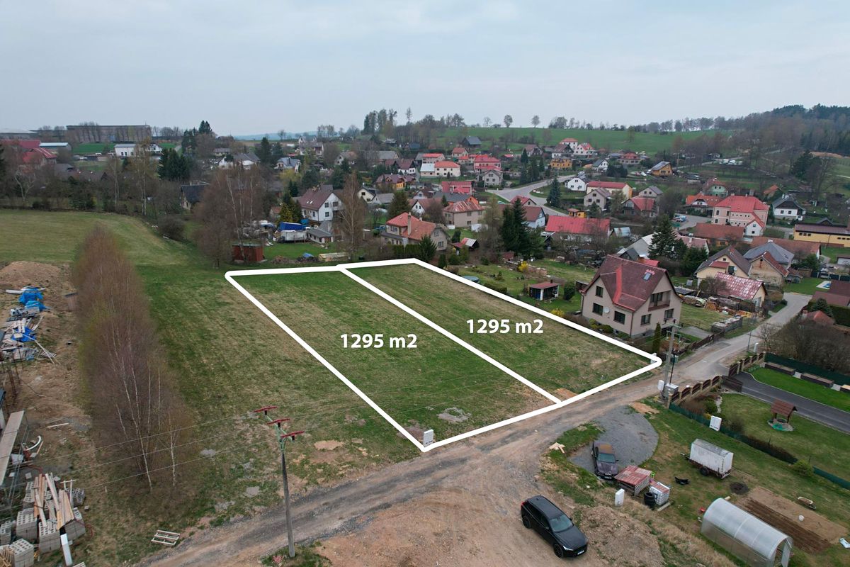 Prodej stavebního pozemku 1295 m² – fotografie 2