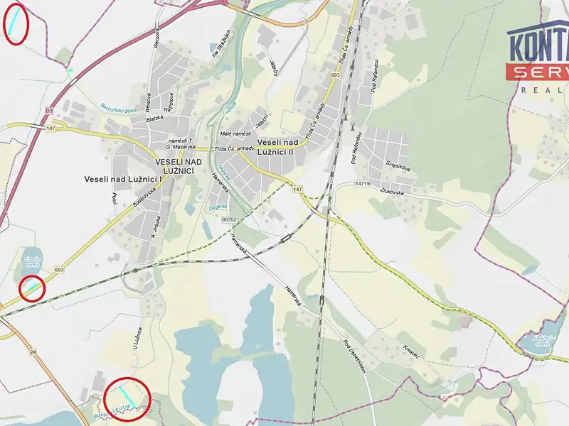 Prodej pole 11315 m², Veselí nad Lužnicí – náhled fotky 1