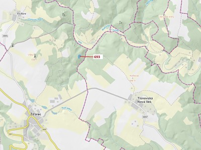 Dražba  lesa 2 813 m²