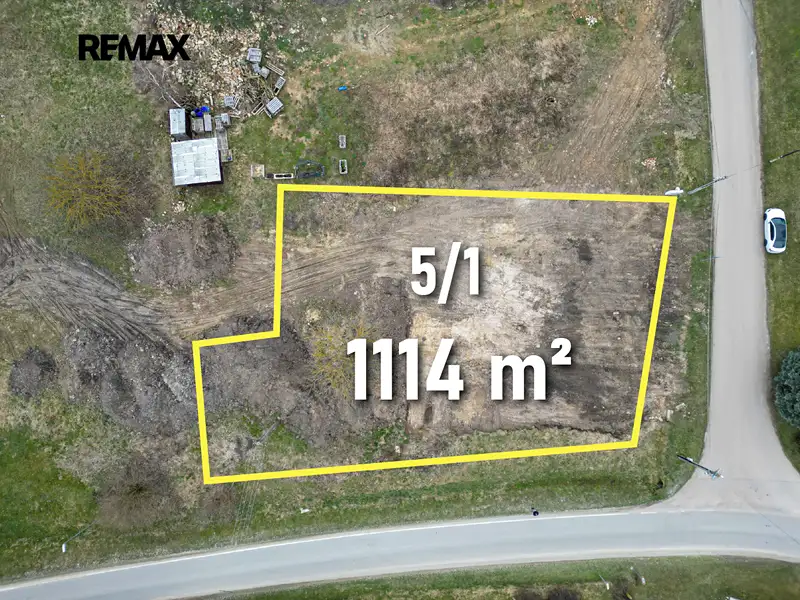 Prodej stavebního pozemku 1114 m²