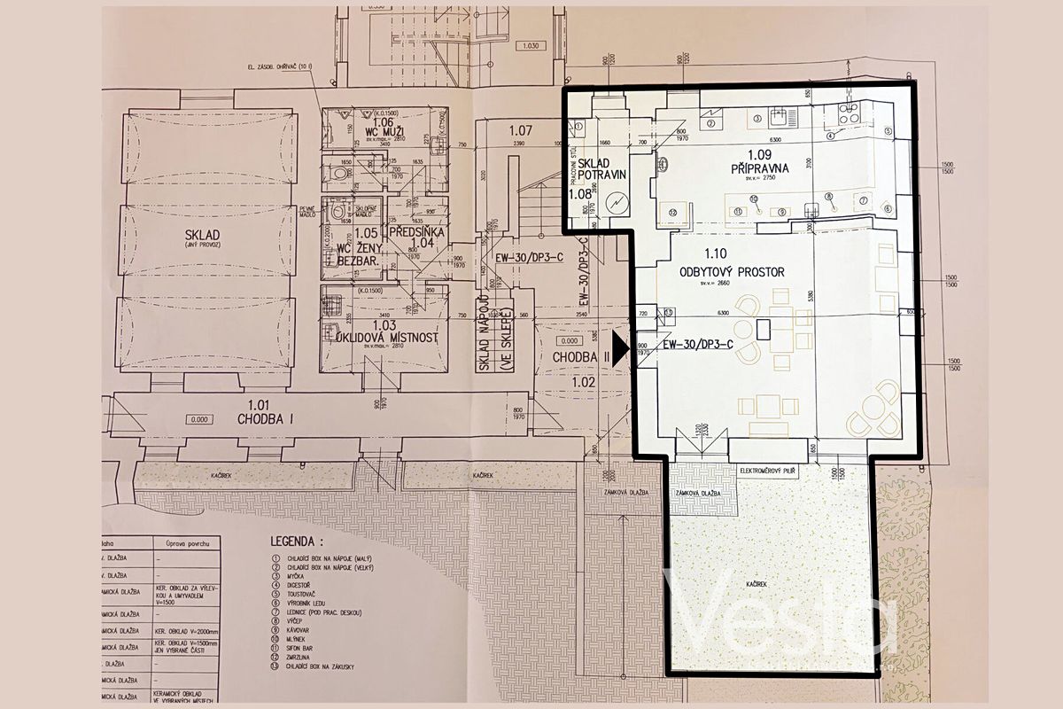 Pronájem obchodního prostoru 60 m² – fotografie 3