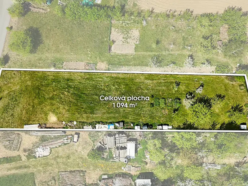 Prodej stavebního pozemku 1094 m², Jihlava – náhled fotky 2