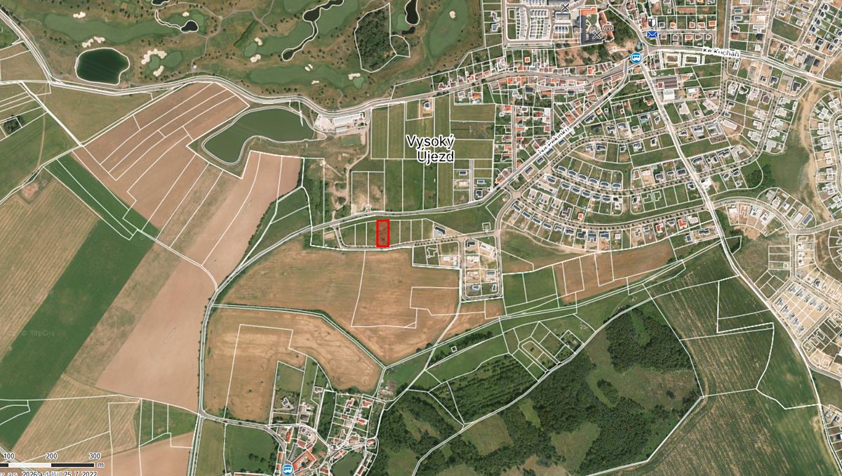 Prodej stavebního pozemku 1556 m²