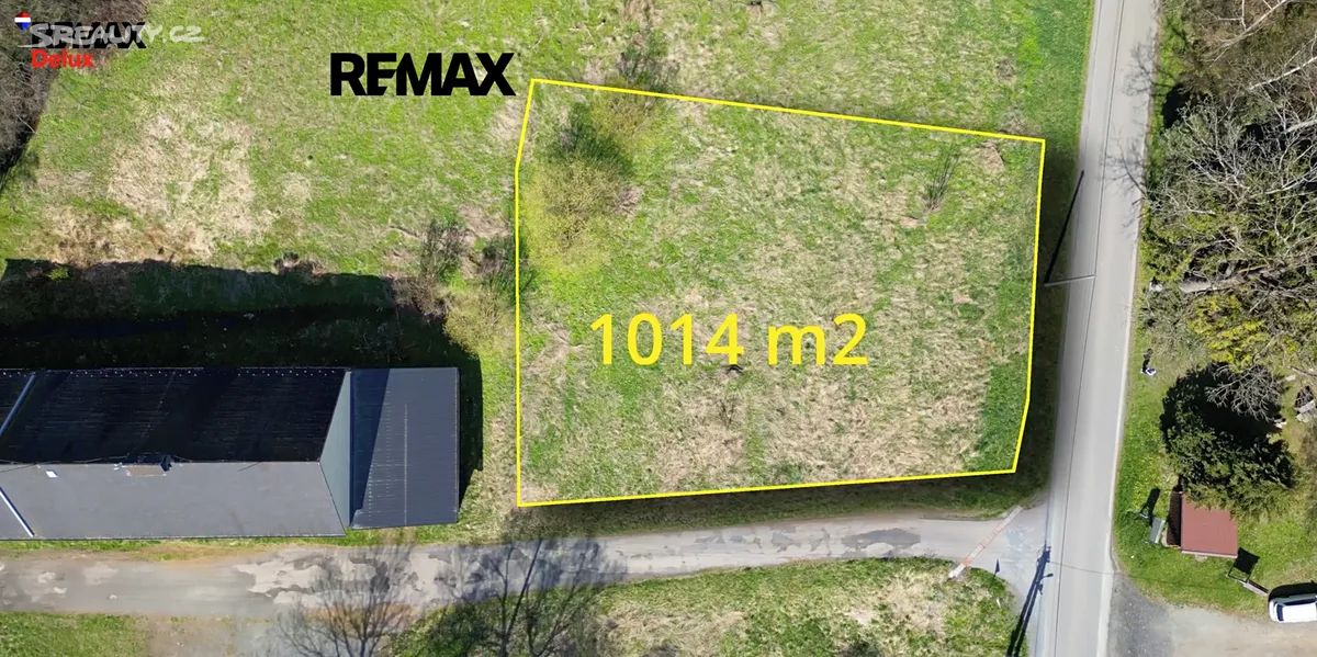 Prodej stavebního pozemku 1014 m² – pohled 5
