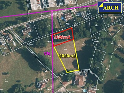 Prodej  stavebního pozemku 1 217 m²