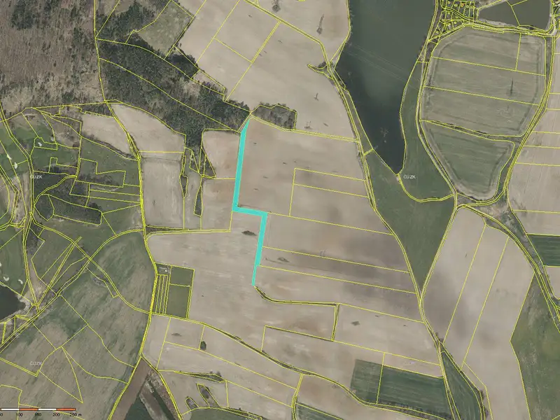 Prodej pole 6262 m², Kestřany – náhled fotky 3