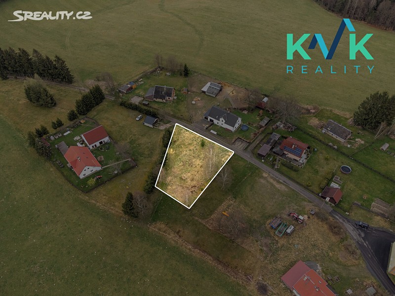 Prodej  stavebního pozemku 820 m² – pohled 4