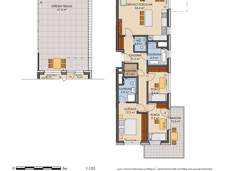 Wohnung 4+kk zum Kauf, 97 m² (5 von 10)