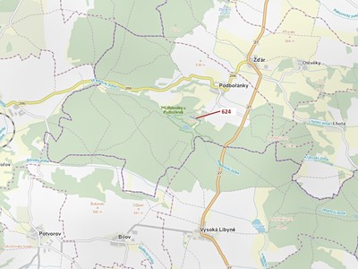 Dražba  lesa 2 895 m²