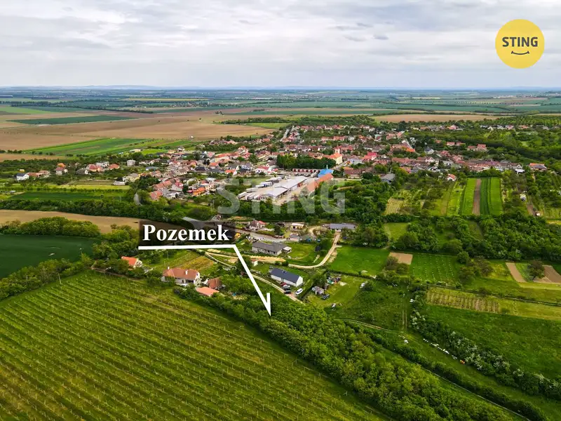 Prodej stavebního pozemku 1006 m², Bohutice – náhled fotky 3