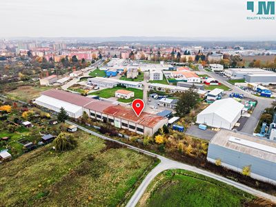 Prodej výrobní haly, prostoru 764 m²
