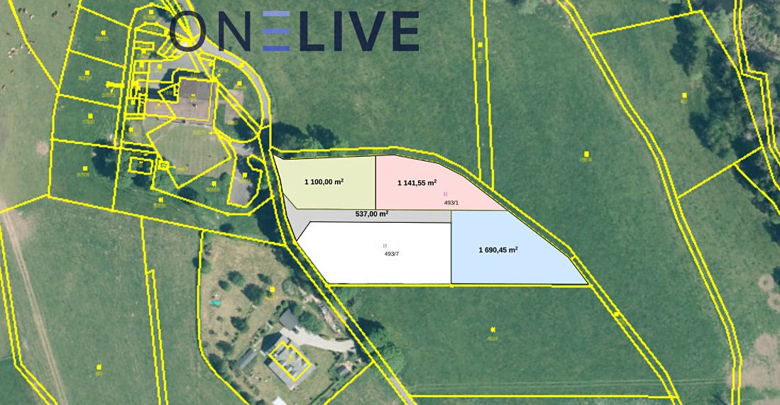 Prodej louky 2832 m², Železná Ruda – fotka 1 z 3