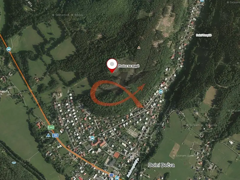 Prodej lesa 29219 m², Dolní Bečva – náhled fotky 3
