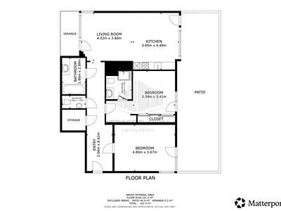 Pronájem bytu 3+kk 94 m² — photo 2