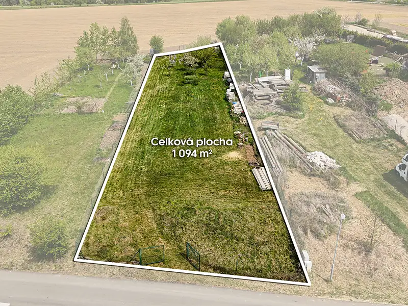 Prodej stavebního pozemku 1094 m², Jihlava – náhled fotky 1