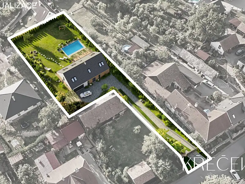 Prodej stavebního pozemku 1792 m², Kaly – náhled fotky 1