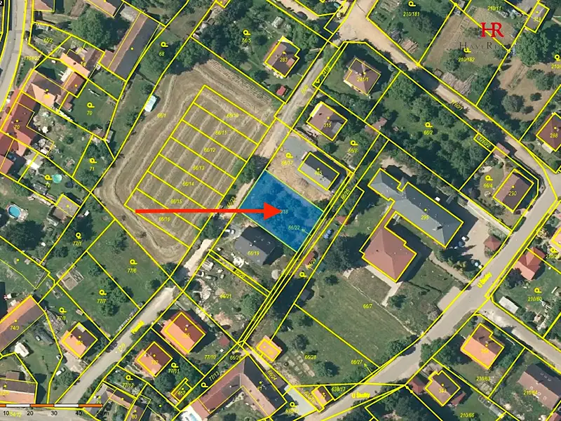 Prodej stavebního pozemku 620 m², Načeradec – náhled fotky 1