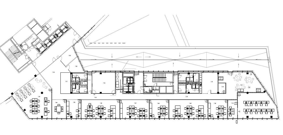 Pronájem kanceláře 929 m² – fotografie 4