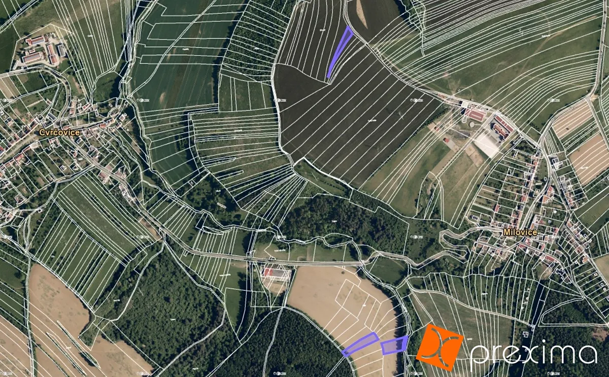 Prodej podílu 1/12 pole 574 m²