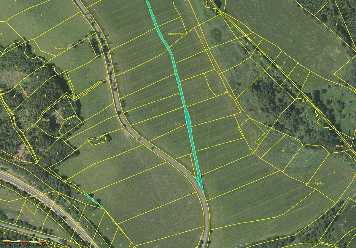 Prodej pole 6968 m², Plánice – fotka 1 z 3