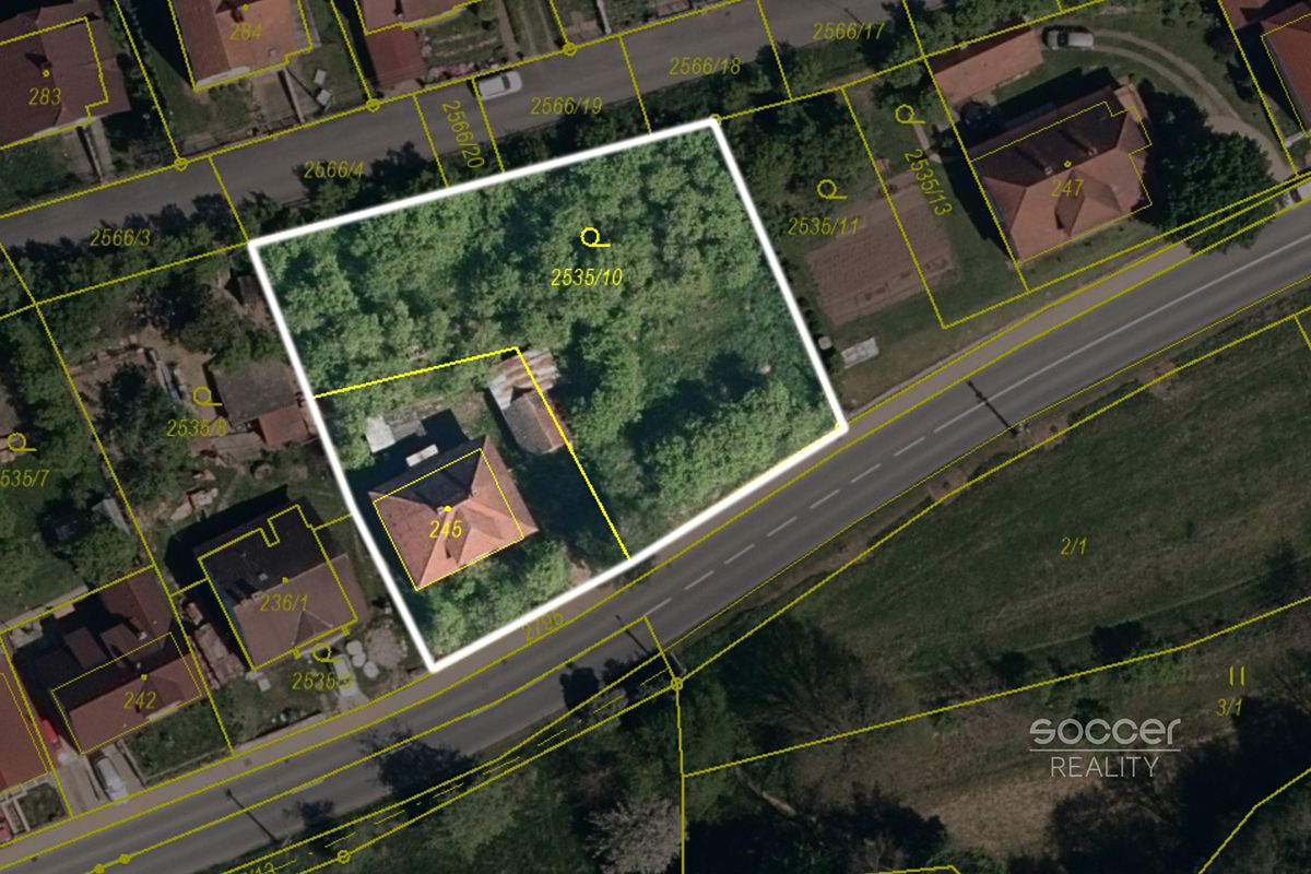 Prodej stavebního pozemku 1562 m² – fotografie 2