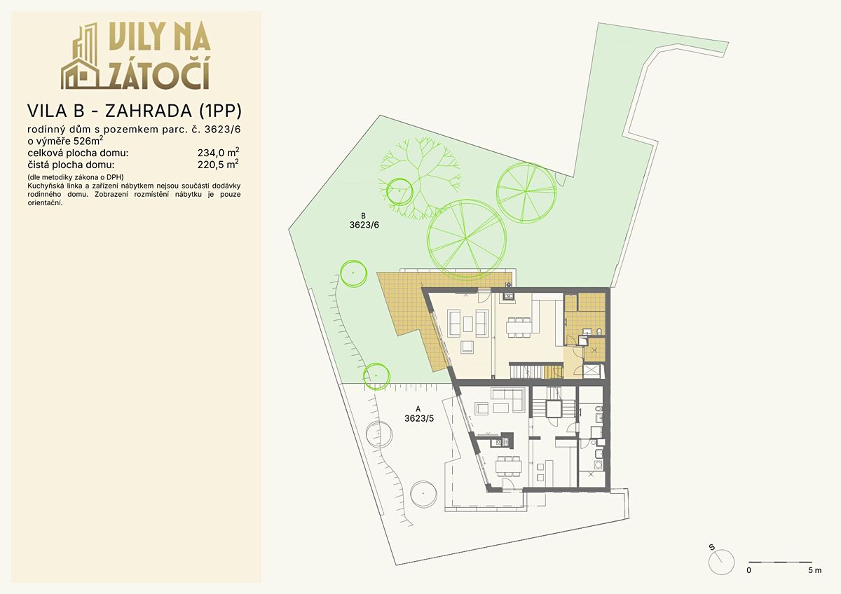 Prodej vily 221 m², pozemek 526 m² – fotografie 5