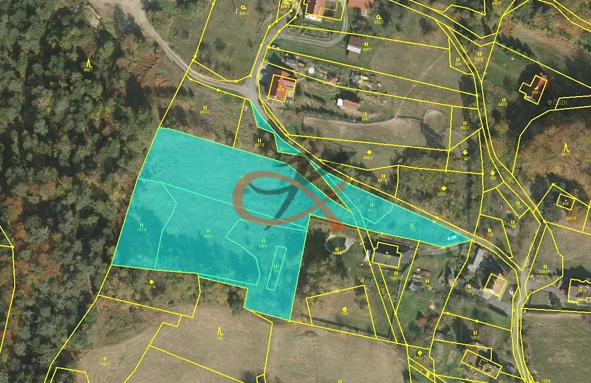 Prodej louky 8206 m²