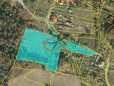 Prodej louky 8206 m²