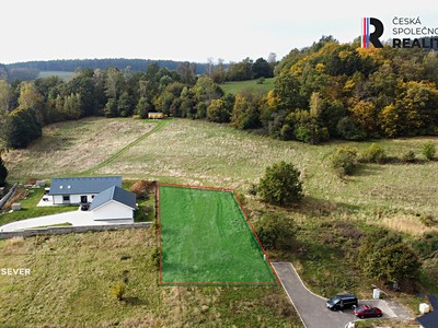 Prodej  stavebního pozemku 986 m²