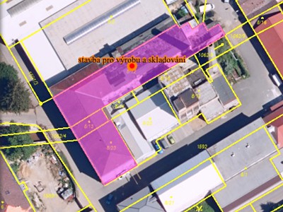 Prodej výrobní haly, prostoru 3 300 m²