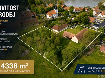 Prodej  rodinného domu 200 m², pozemek 4 338 m²