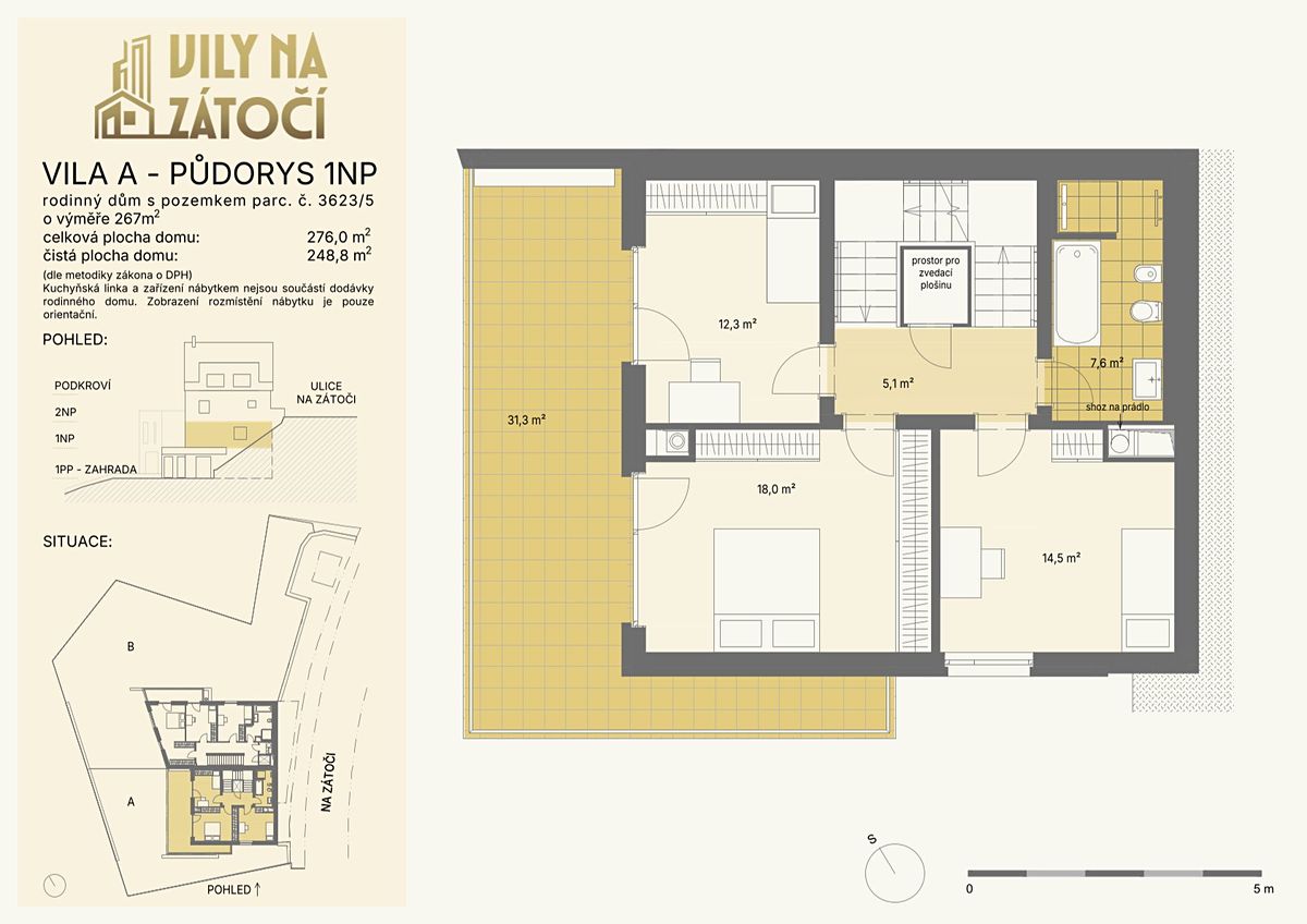 Prodej vily 249 m², pozemek 267 m² – fotografie 5