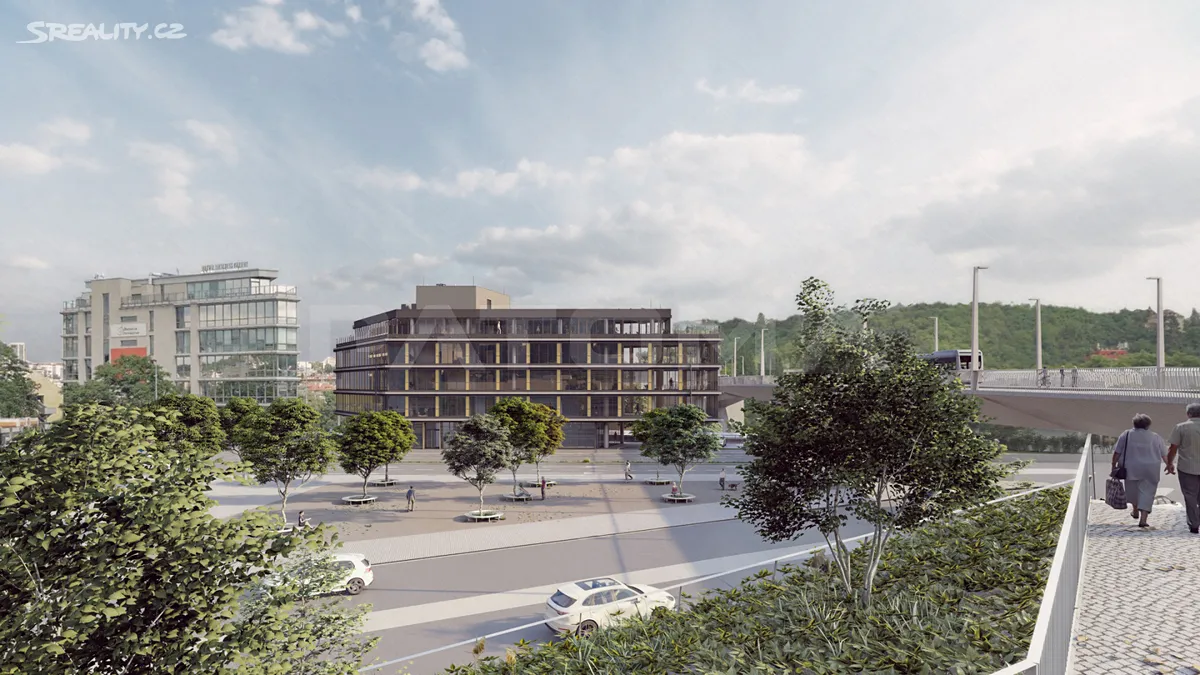 Pronájem kanceláře 198 m², Strakonická