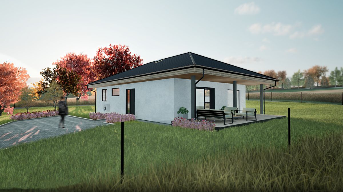 Prodej projektu na klíč 89 m², pozemek 1054 m² – fotografie 3