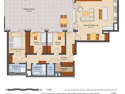 Квартира 4+kk на продаж, 113 м² (3 з 9)