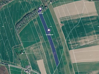 Prodej  pole 14 830 m²